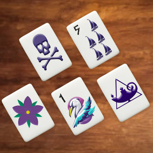 Mahjong Tile Set- Sigma Sigma Sigma