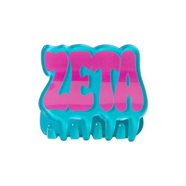 Retro Hair Clip- Zeta Tau Alpha