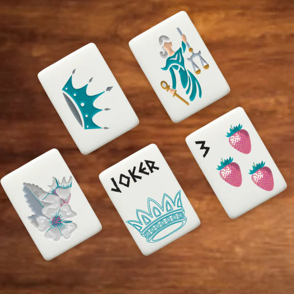 Mahjong Tile Set- Zeta Tau Alpha