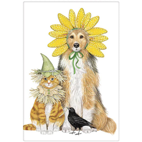 Scarecrow Pets Bagged Towel