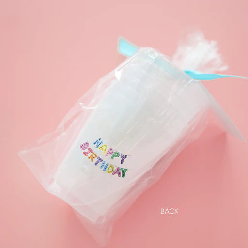 Happy Birthday Frosted Cups