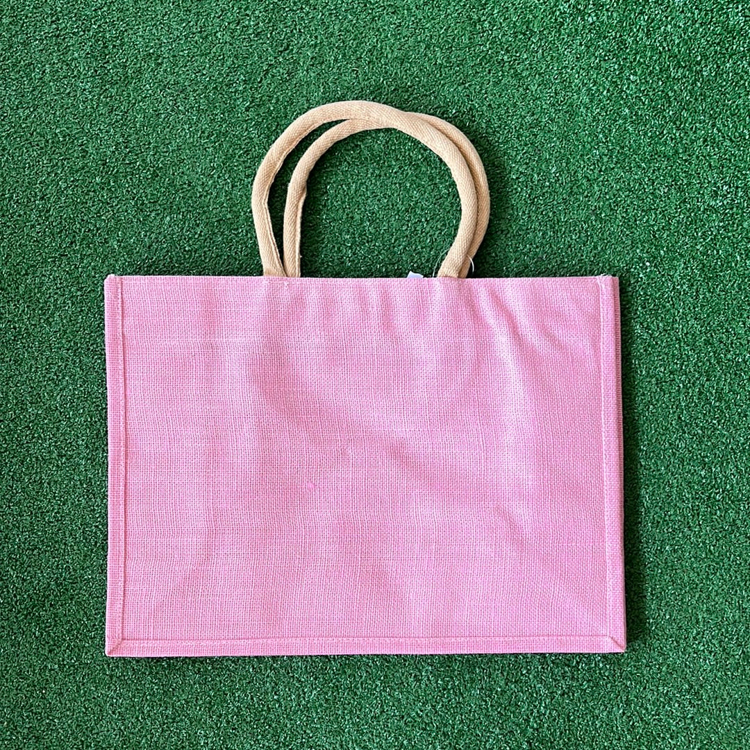 Jute Pocket Tote