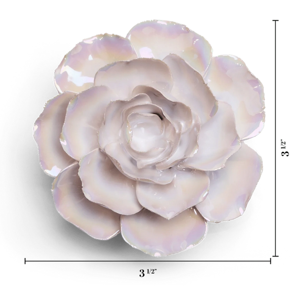 Ceramic Flower- Pearl Ranunculus