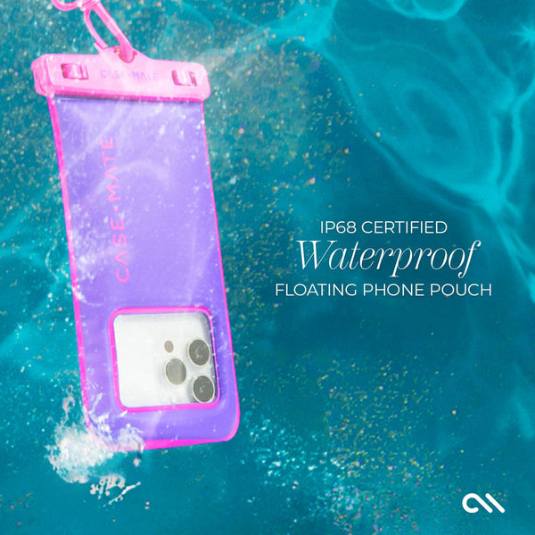 Waterproof Floating Phone Pouch- Purple Paradise