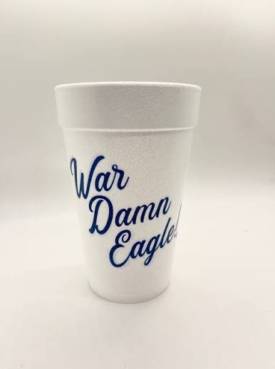 Auburn College cups