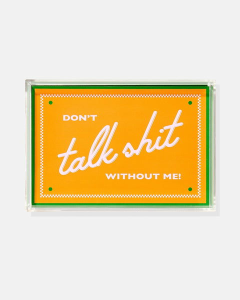 Snarky Orange Small Tray