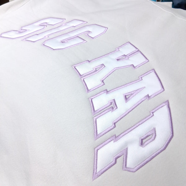 Mock Neck Twill Sweatshirt- Sigma Kappa