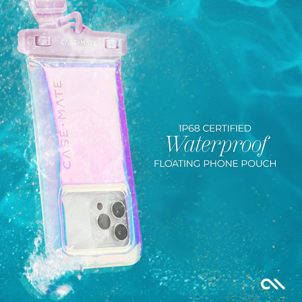 Waterproof Floating Phone Pouch- Soap Bubble