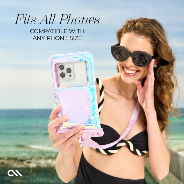 Waterproof Floating Phone Pouch- Soap Bubble