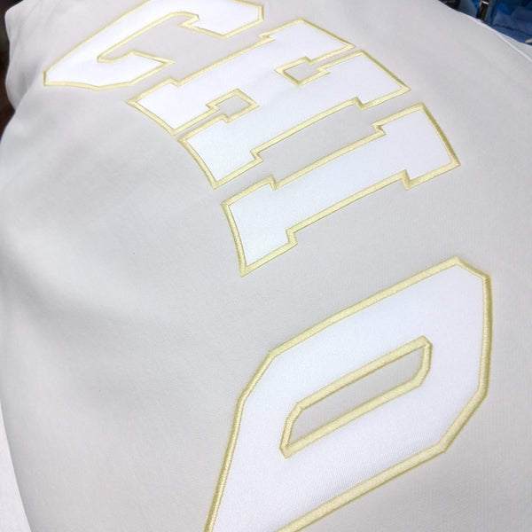 Mock Neck Twill Sweatshirt- Chi Omega