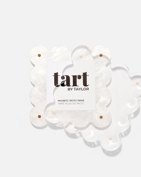 Mini Acrylic Picture Frame- Pearl