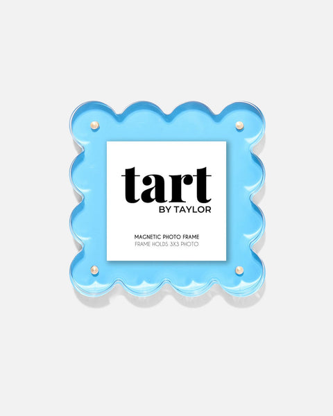 Mini Acrylic Picture Frame- Neon Blue