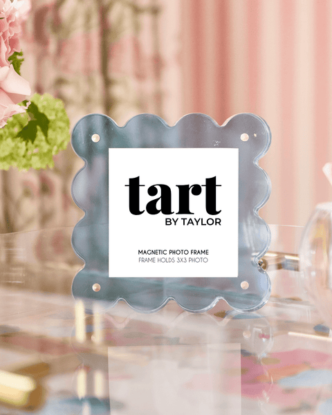 Mini Acrylic Picture Frame- Neon Blue