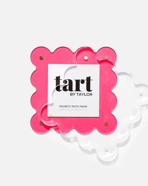 Mini Acrylic Picture Frame- Neon Pink