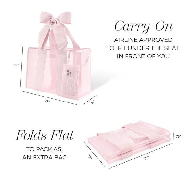 Jelly Tote- Ballet Pink