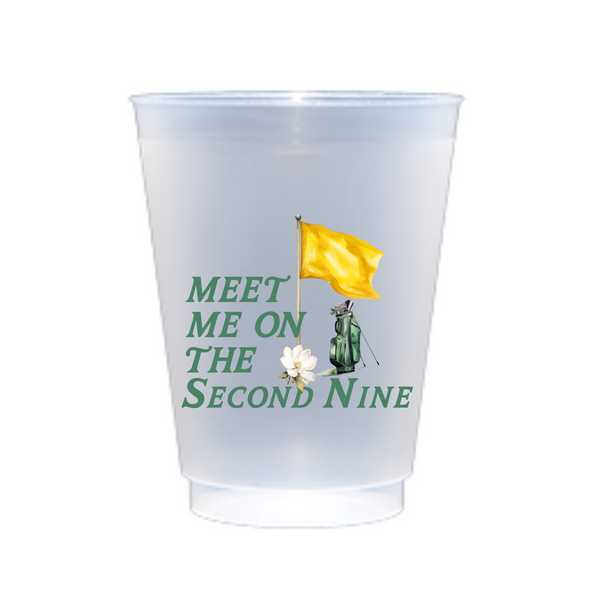 Meet Me On The Second Nine- Frost Flex Cups
