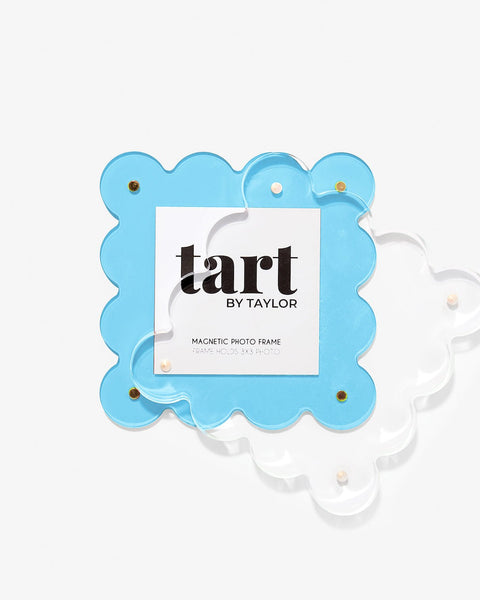 Mini Acrylic Picture Frame- Neon Blue