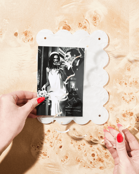 Acrylic Picture Frame- Pearl