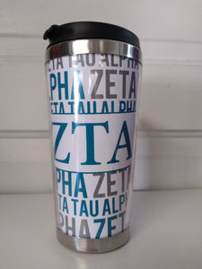 Travel Mug - Zeta Tau Alpha