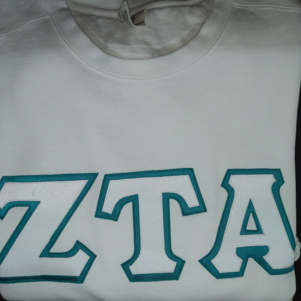 Stitch Sweatshirt - Zeta Tau Alpha