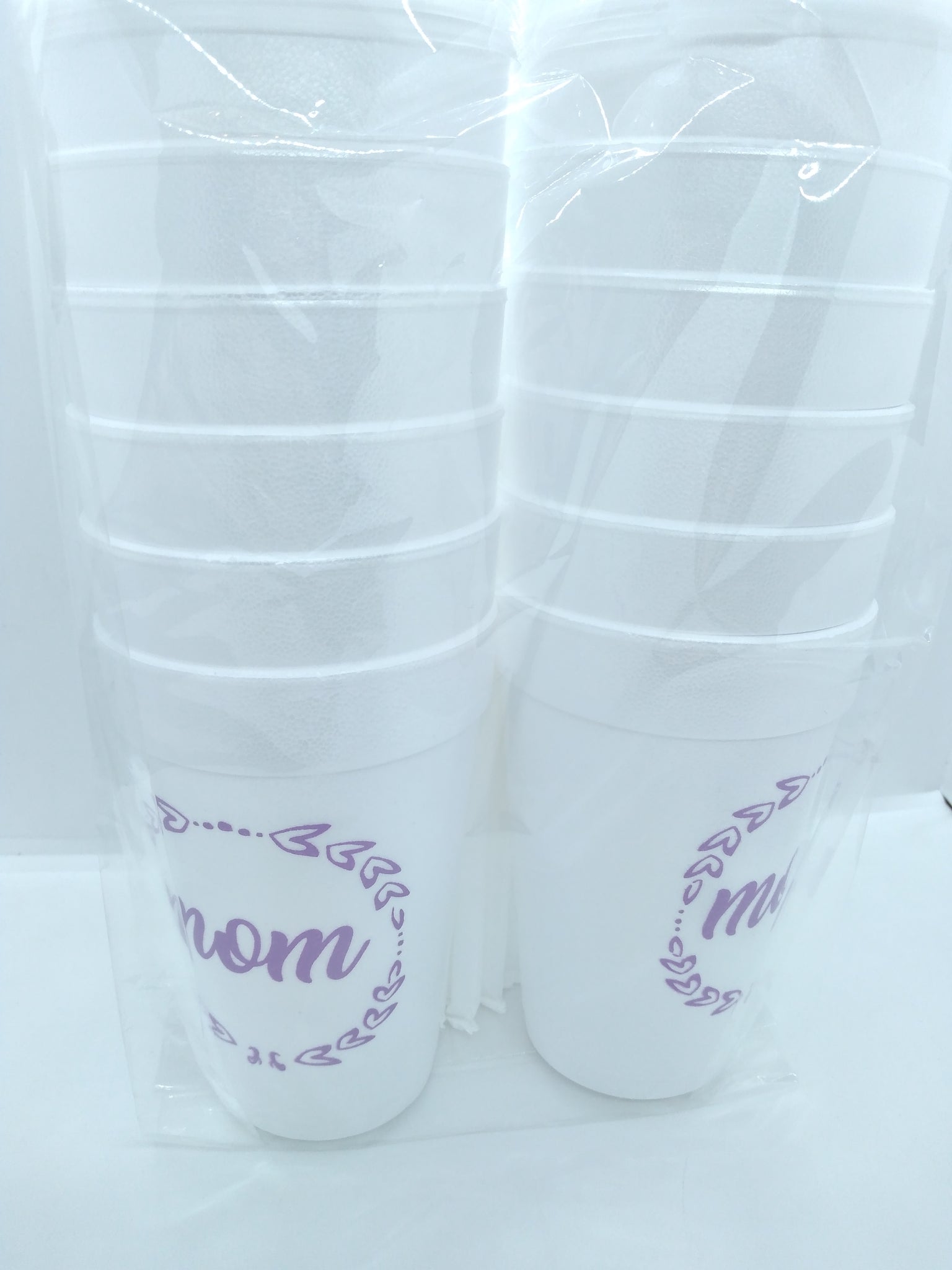 Styrofoam Cups - Mom