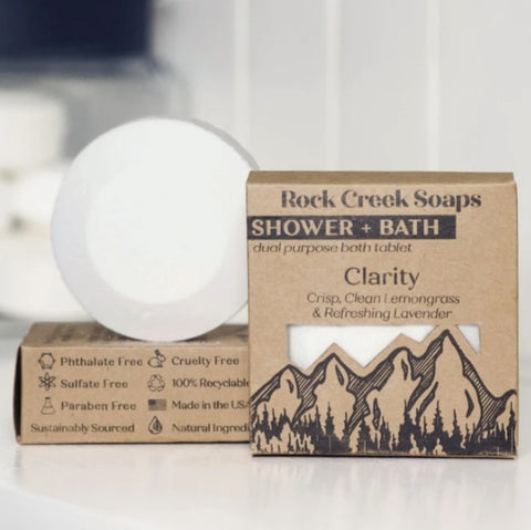 Rock Creek Soaps Shower + Bath Tab - Clarity