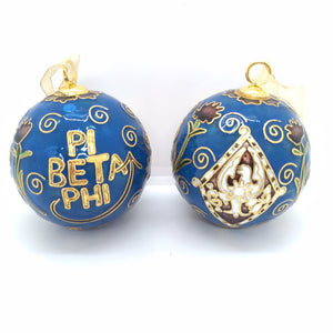 Exclusive Cloissone Ornament- Pi Beta Phi