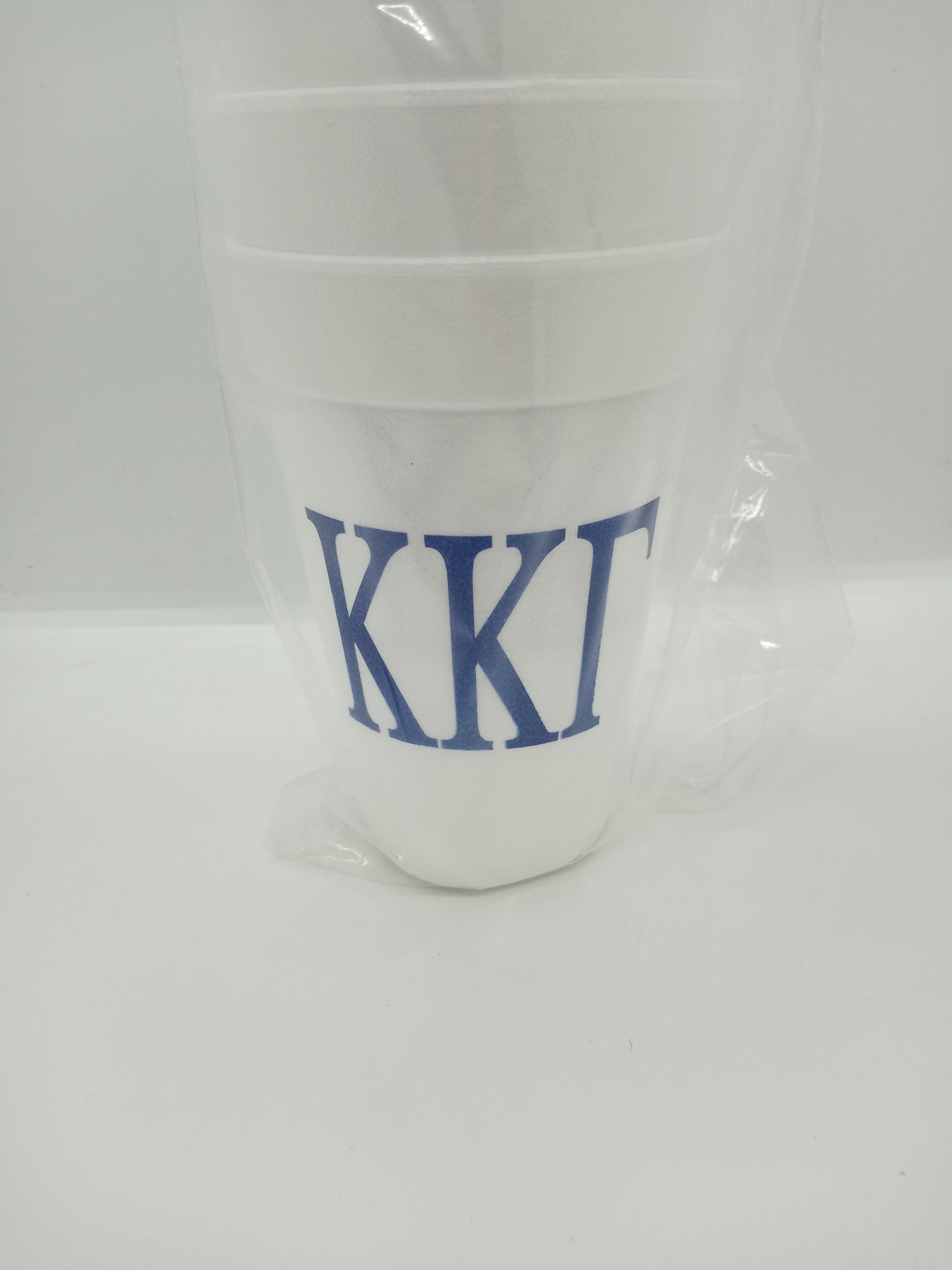 Greek Letters Styrofoam Cups - Kappa Kappa Gamma
