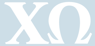 White Decal - Chi Omega