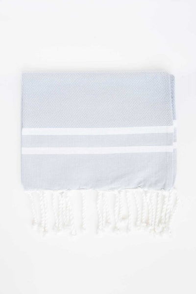 Guest Towel Herringbone 2 Stripe