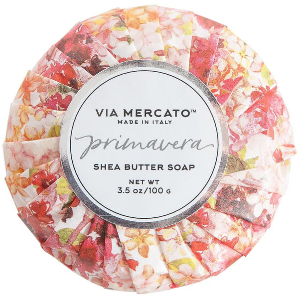 Via Mercato Soap and Dish Set - Red Currant Blossom