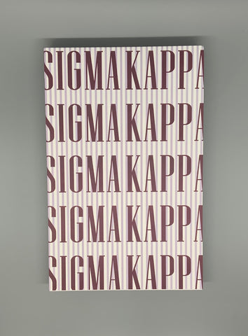 Sorority Notepad - Sigma Kappa