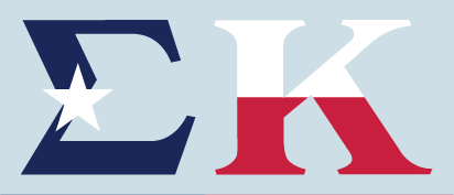 Texas Flag Decal - Sigma Kappa