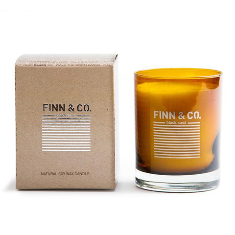 Finn & Co Black Sand Soy Wax Candle