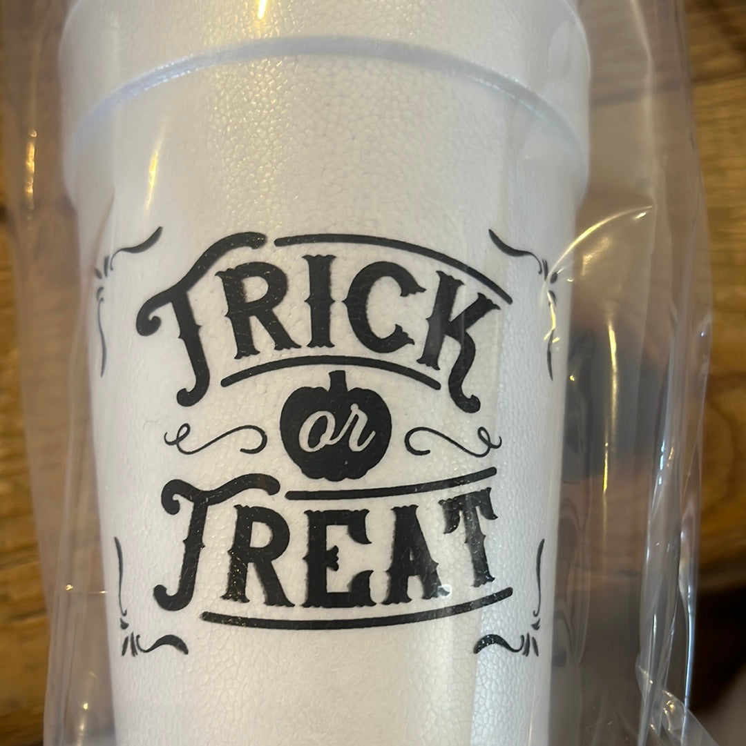 Trick or treat cups