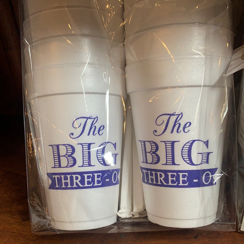 Styrofoam Cups - The Big 30