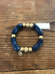 Susan Shaw 2560 Navy Charleston Bracelet