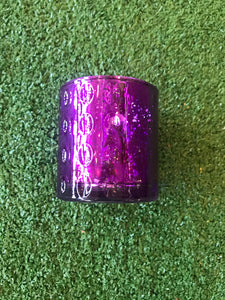 Purple Mercury Glass Votive Holder