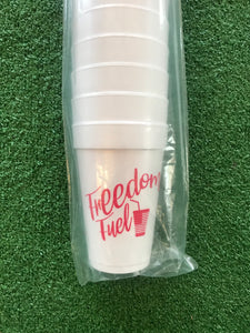 Styrofoam Cups - Freedom Fuel