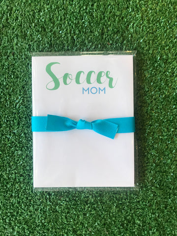 Soccer Mom Mini Notepad