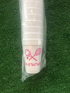 Styrofoam Cups - Tennis