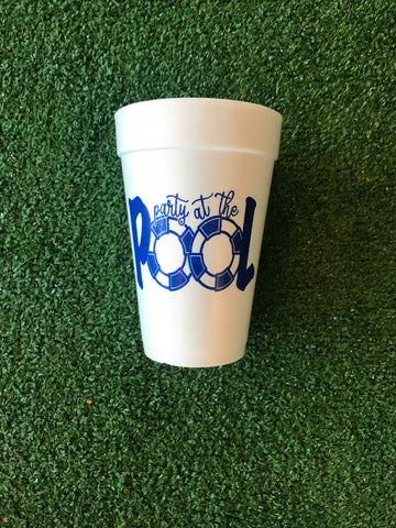 Styrofoam Cups - Pool