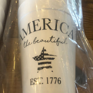 Styrofoam Cups - America the Beautiful