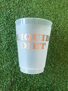 Frost Flex Liquid Diet 16 oz cups. 10 count