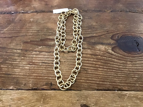 Susan Shaw 3413 Oval Chain Necklace