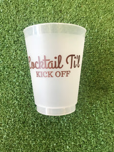 Frost Flex Cocktail Ti’l Kickoff Cups 16 oz cups.