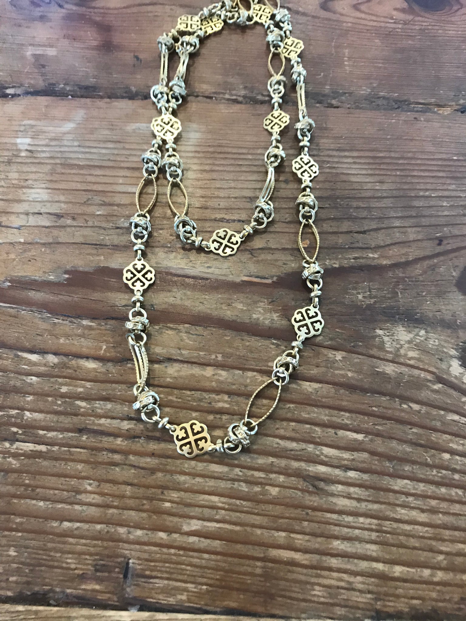 La Vie Parisienne 1386 Filigree Chain Necklace
