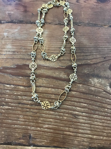 La Vie Parisienne 1386 Filigree Chain Necklace