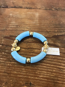 Susan Shaw 2562 Seafoam Blue Charleston Bracelet