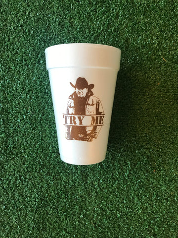 Styrofoam Cups - Try Me